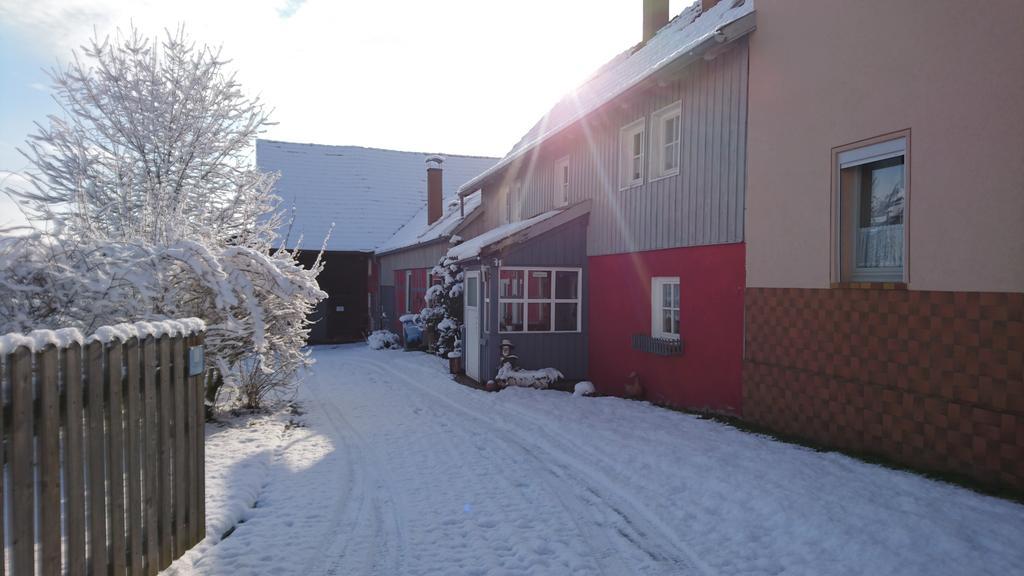 Ferienhaus Vom Bahratal Hausen 외부 사진