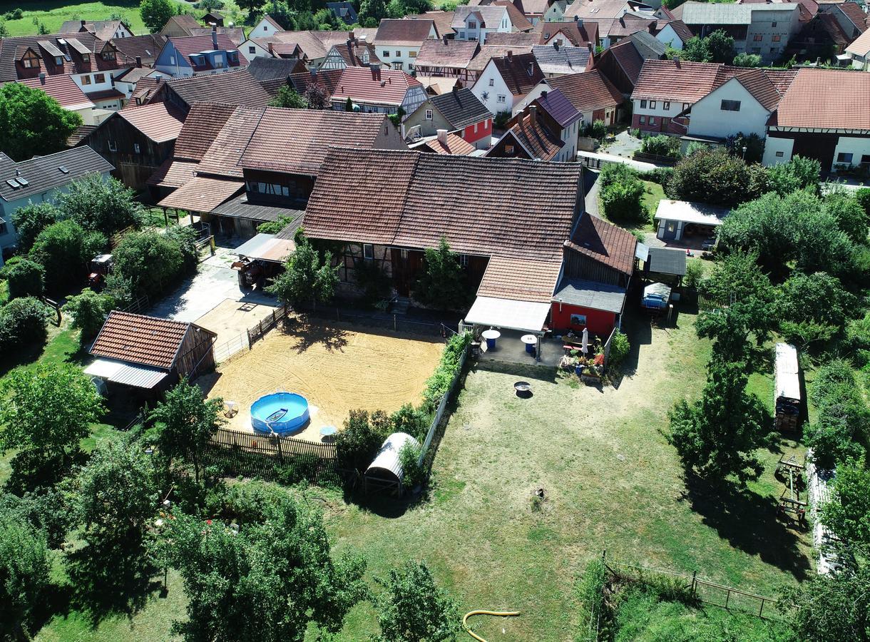Ferienhaus Vom Bahratal Hausen 외부 사진